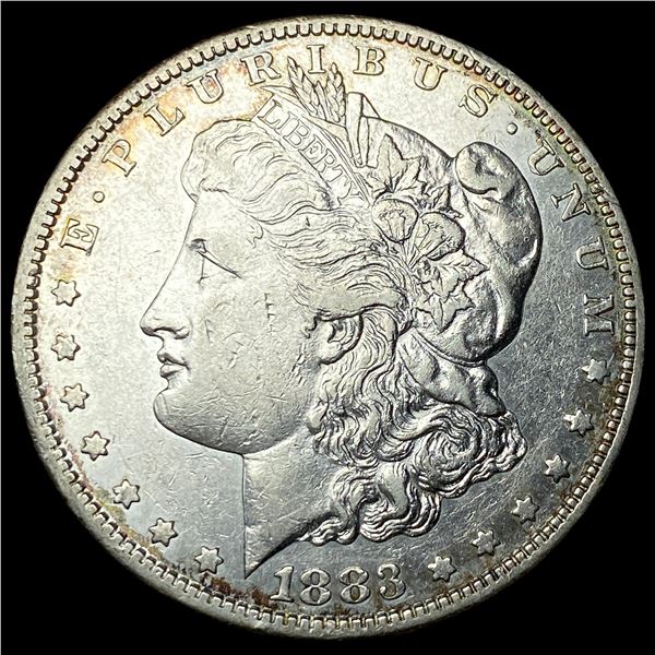 1883-S Silver Morgan Dollar CHOICE AU