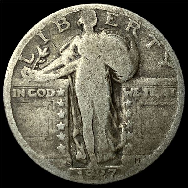 1927-S Standing Liberty Quarter NICE CIRC
