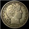 Image 1 : 1912-D Silver Barber Half Dollar LIGHTLY   CIRCULATED