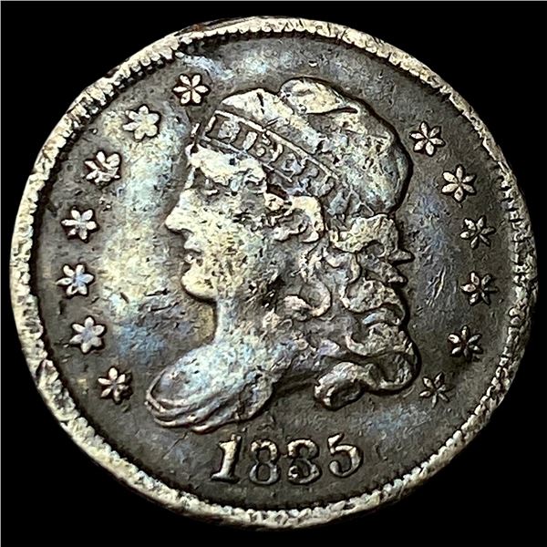 1835 Capped Bust Half Dime LIGHTLY CIRCULATED