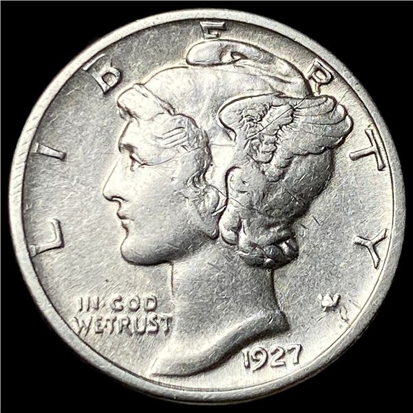 1927-D Mercury Dime CLOSELY UNCIRCULATED