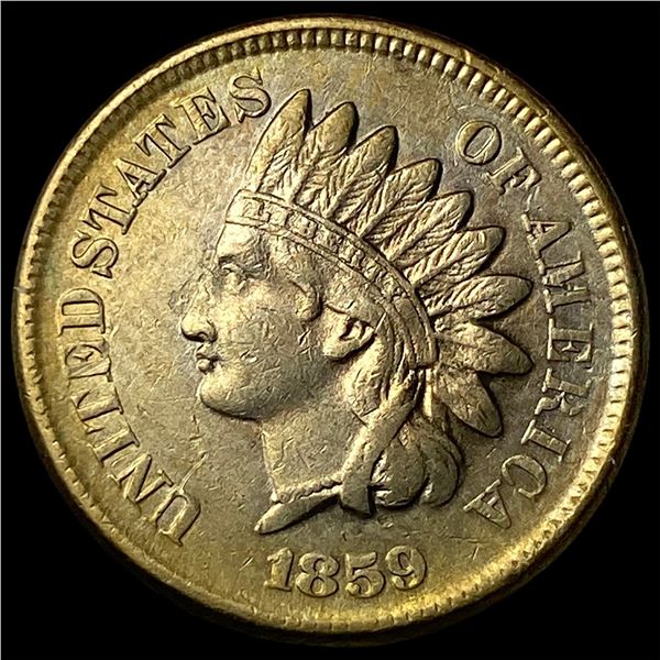 1859 Copper-Nickel Indian Head Cent CLOSELY   UNCIRCULATED
