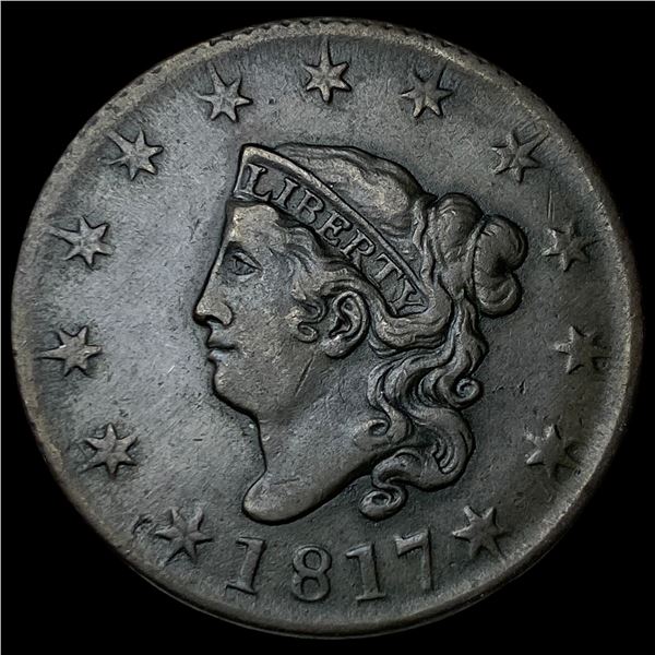 1817 Large Cent NEARLY UNCIRCULATED