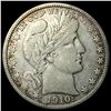 Image 1 : 1910-S Silver Barber Half Dollar LIGHTLY   CIRCULATED