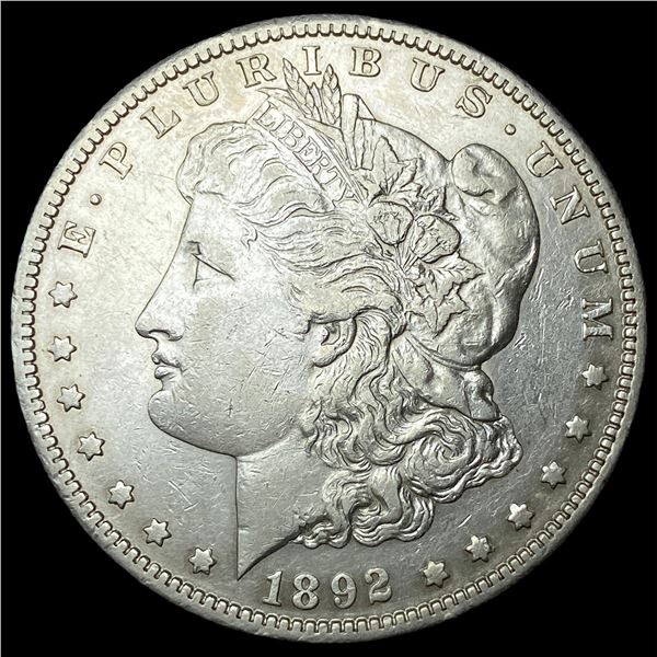 1892-S Silver Morgan Dollar NEARLY  UNCIRCULATED