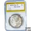 Image 1 : 1879-S Rev 78 Morgan Silver Dollar PGA AU58