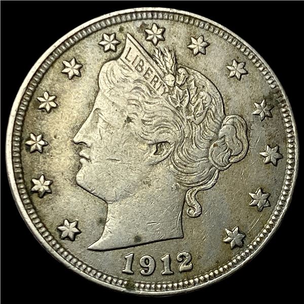 1912-D Liberty Head Nickel NEARLY   UNCIRCULATED