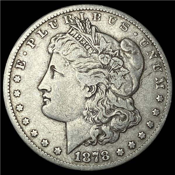 1878-CC Silver Morgan Dollar NEARLY UNCIRCULATED