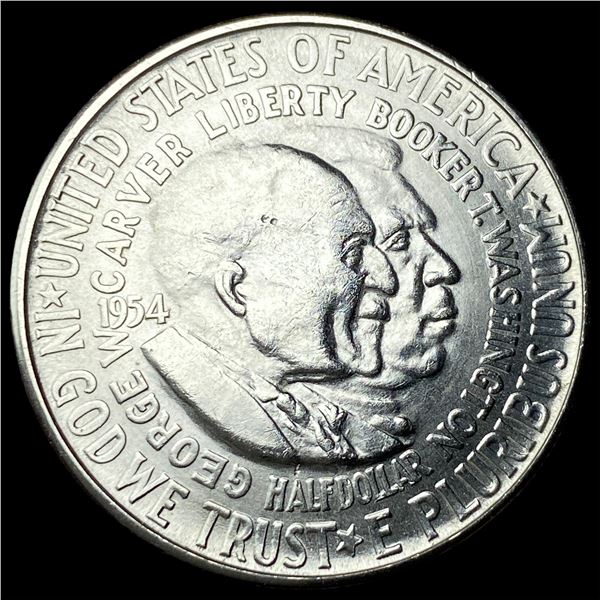 1954-S Silver Washington/Carver Half Dollar  CHOICE BU