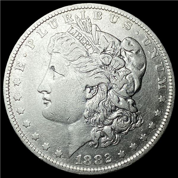 1882-O/S Silver Morgan Dollar NEARLY  UNCIRCULATED