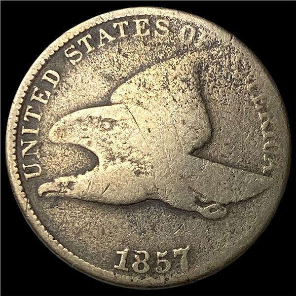 1857 Flying Eagle Cent NICELY CIRCULATED
