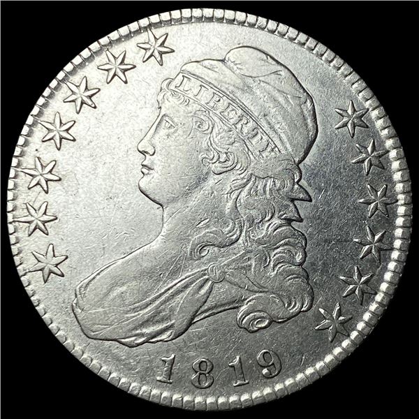 1819 Capped Bust Half Dollar CHOICE AU