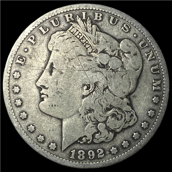 1892-S Silver Morgan Dollar LIGHTLY  CIRCULATED