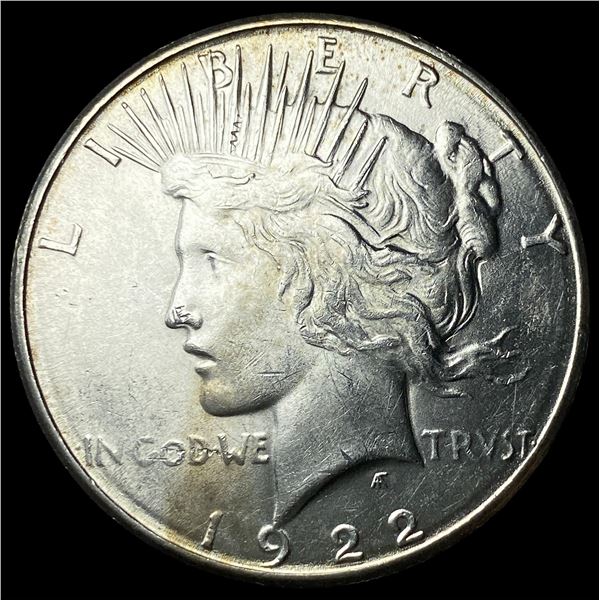1922-S Silver Peace Dollar CLOSELY  UNCIRCULATED