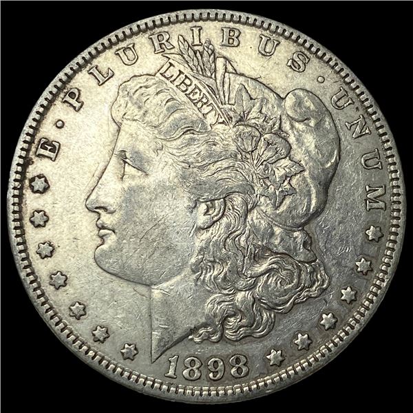 1898 Morgan Silver Dollar CLOSELY  UNCIRCULATED