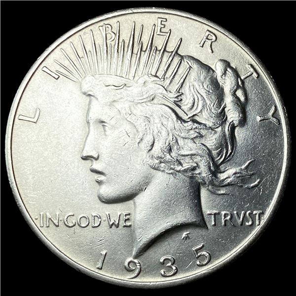 1935-S Silver Peace Dollar UNCIRCULATED