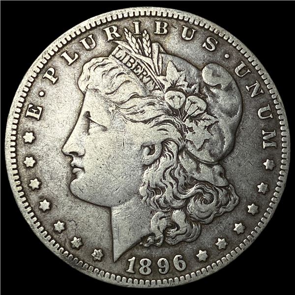 1896-O Silver Morgan Dollar NEARLY  UNCIRCULATED