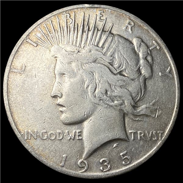 1935-S Peace Silver Dollar CLOSELY  UNCIRCULATED