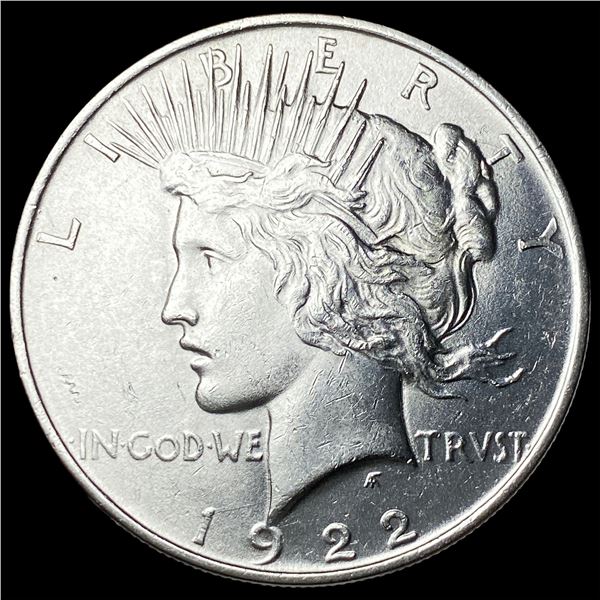 1922 Silver Peace Dollar CHOICE BU