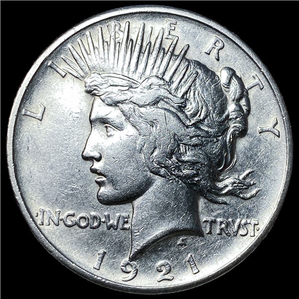 1921 Silver Peace Dollar CHOICE AU