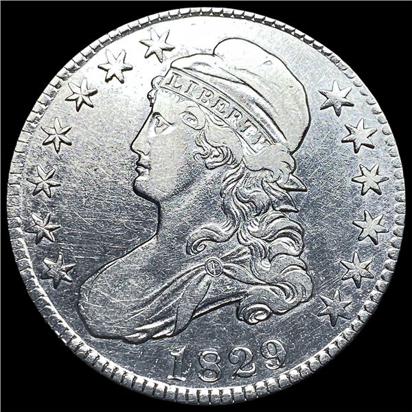 1829 Capped Bust Half Dollar HIGH GRADE