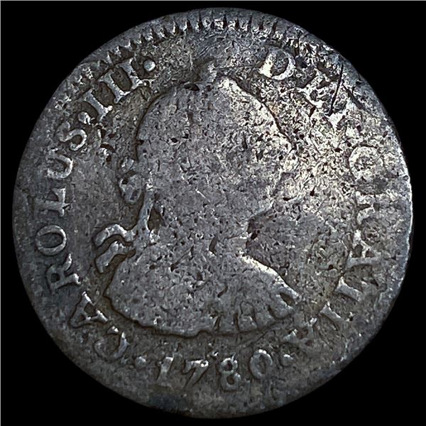 1780-Mo FM Silver 1 Real Mexico Mint NICELY  CIRCULATED