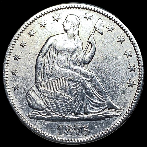 1876 Seated Liberty Half Dollar HIGH GRADE