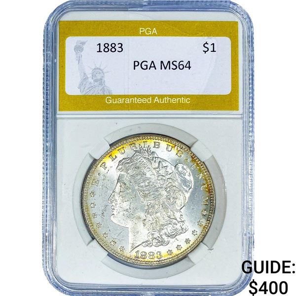 1883 Morgan Silver Dollar PGA MS64