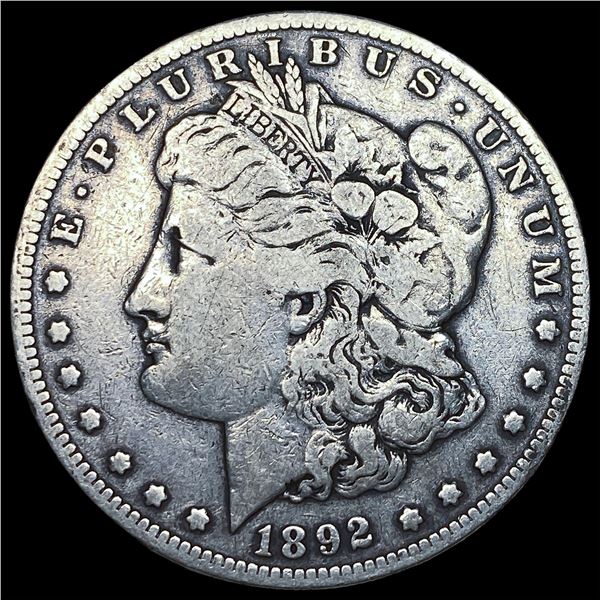 1892-S Silver Morgan Dollar NEARLY  UNCIRCULATED