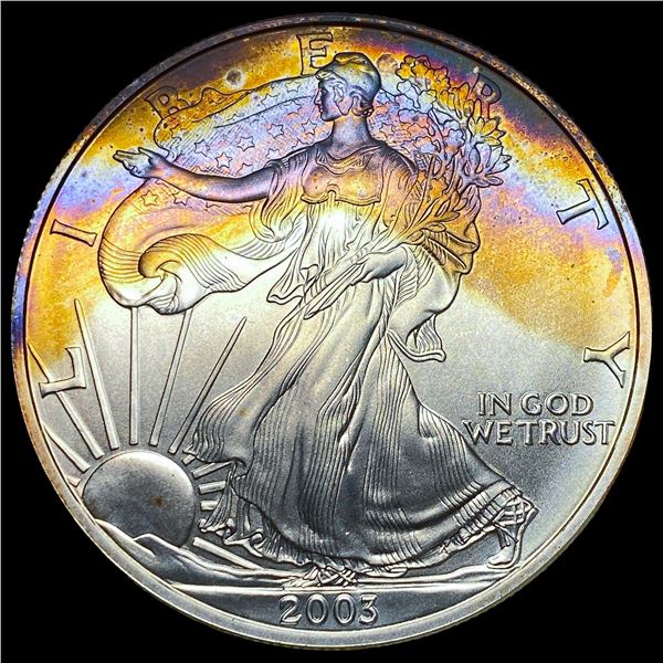 2003 1oz Silver American Eagle $1 CHOICE BU