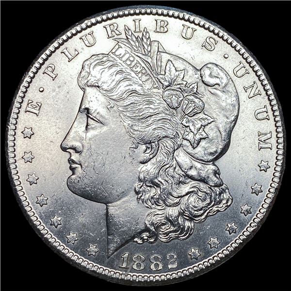 1882-CC Silver Morgan Dollar GEM BU