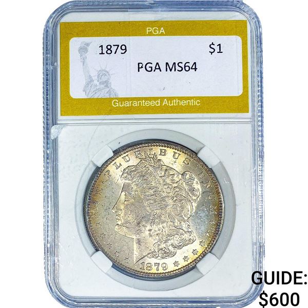 1879 Morgan Silver Dollar PGA MS64