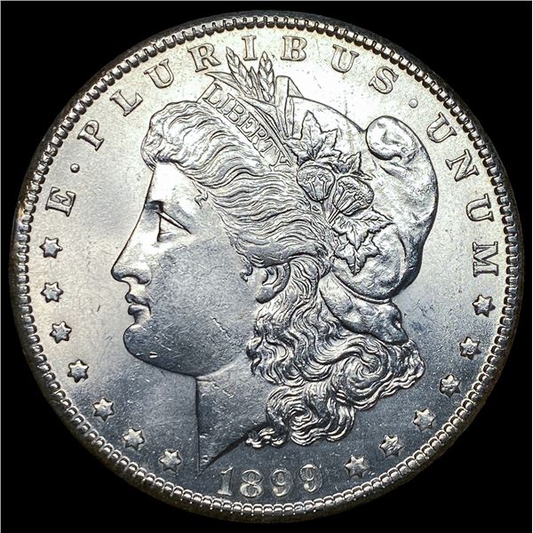 1899-O Morgan Silver Dollar GEM BU
