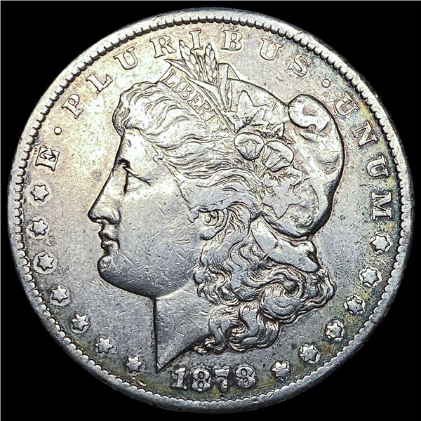1878-CC Morgan Silver Dollar NEARLY  UNCIRCULATED