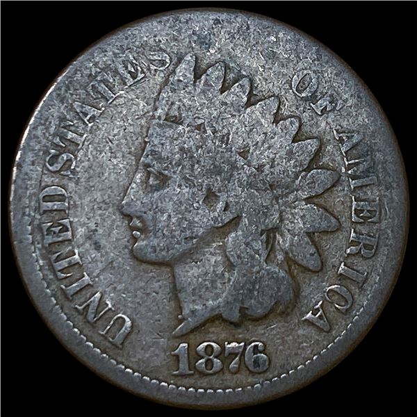 1876 Indian Head Cent NICELY CIRCULATED