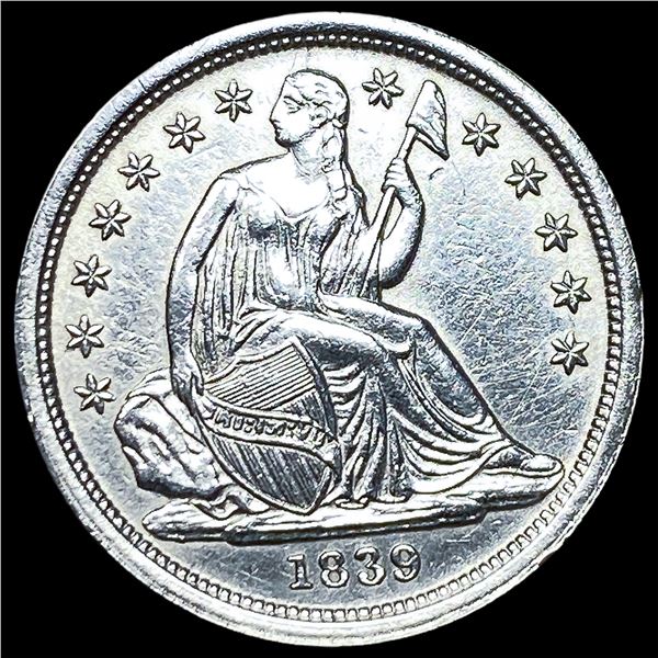 1839 Seated Liberty Dime UNCIRCULATED