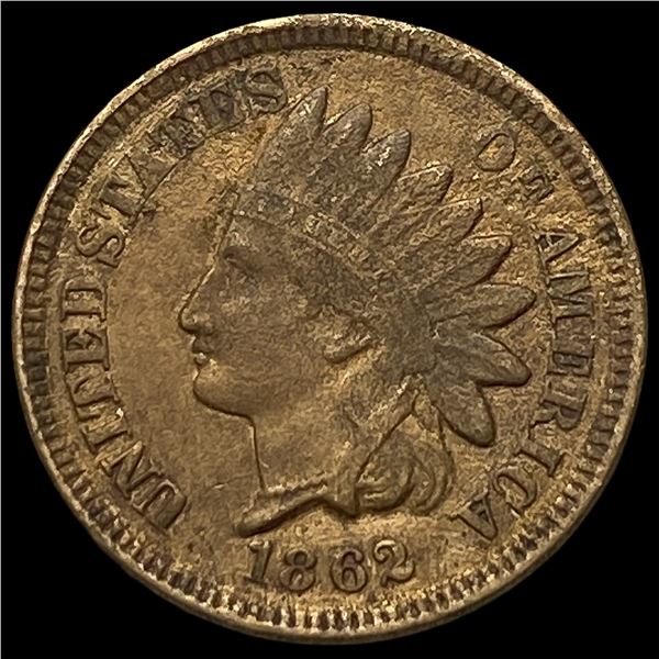 1862 Indian Head Cent NEARLY UNCIRCULATED