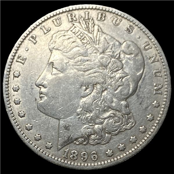1896-O Silver Morgan Dollar NEARLY  UNCIRCULATED