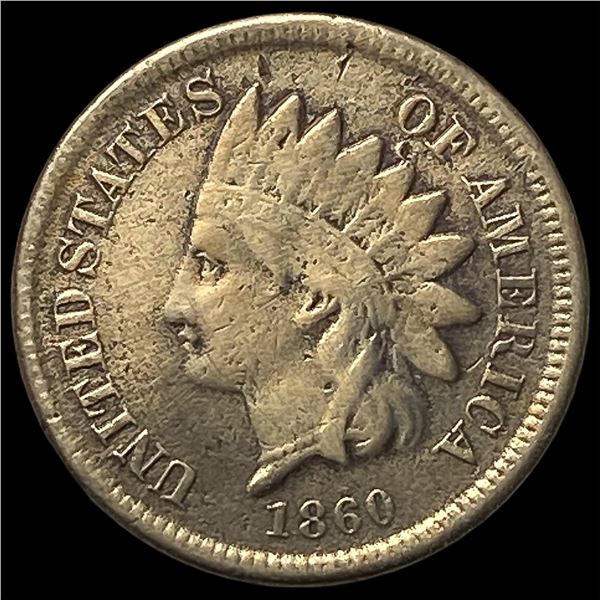 1860 Indian Head Cent HIGH GRADE