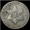 Image 1 : 1852 Silver Three-Cent Piece LIGHTLY  CIRCULATED