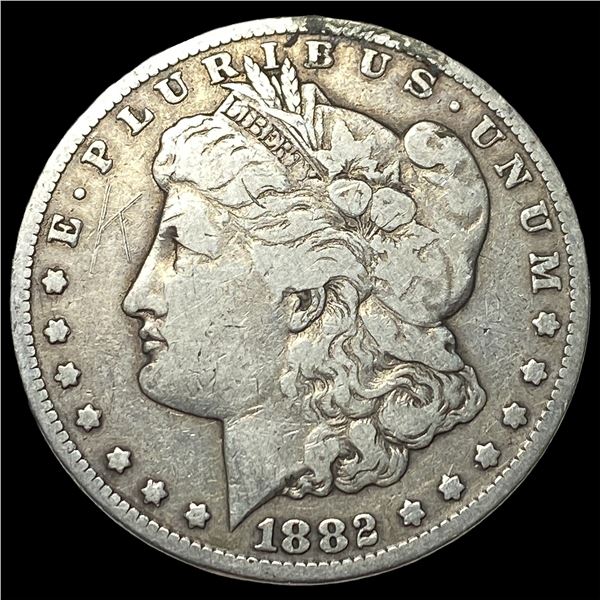 1882-CC Silver Morgan Dollar NEARLY  UNCIRCULATED