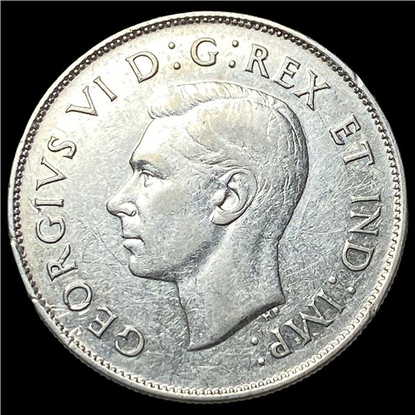1947 Canada Silver 50 Cents UNCIRCULATED