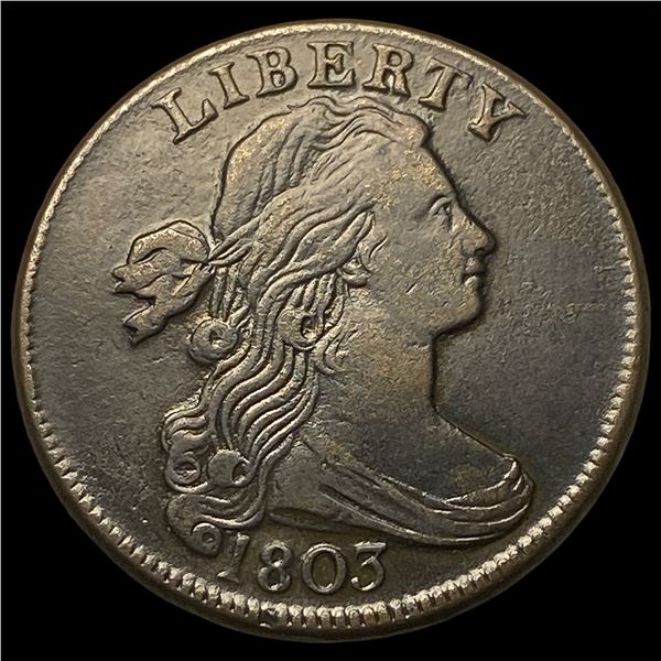 1803 Draped Bust Large Cent NEARLY  UNCIRCULATED