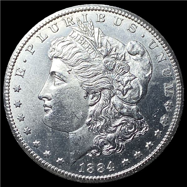 1884-CC Silver Morgan Dollar CHOICE BU