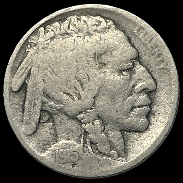 1915-S Buffalo Nickel LIGHTLY CIRCULATED