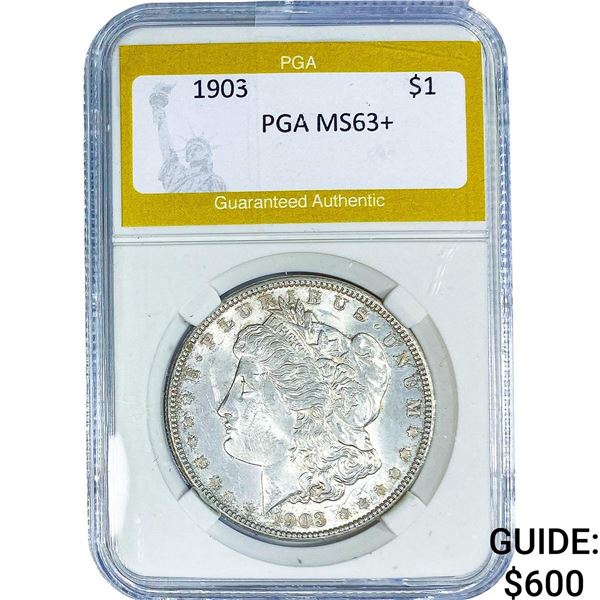 1903 Morgan Silver Dollar PGA MS63+