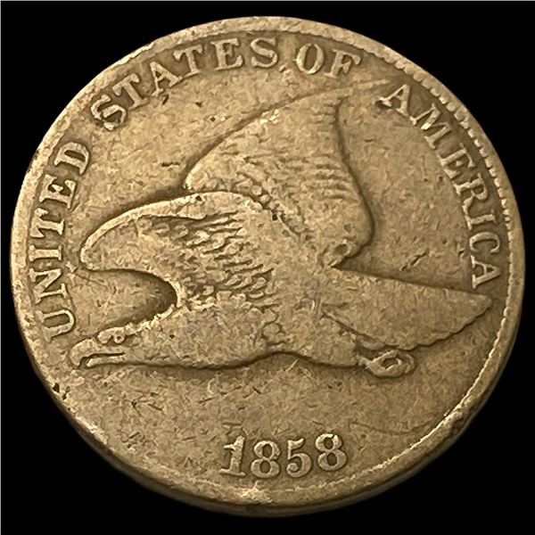 1858 Flying Eagle Cent LIGHTLY CIRCULATED