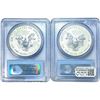 Image 2 : [2 Coins] 2012-S Silver Eagle PCGS PR68