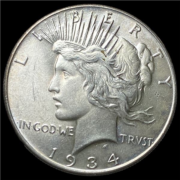 1934 Silver Peace Dollar UNCIRCULATED