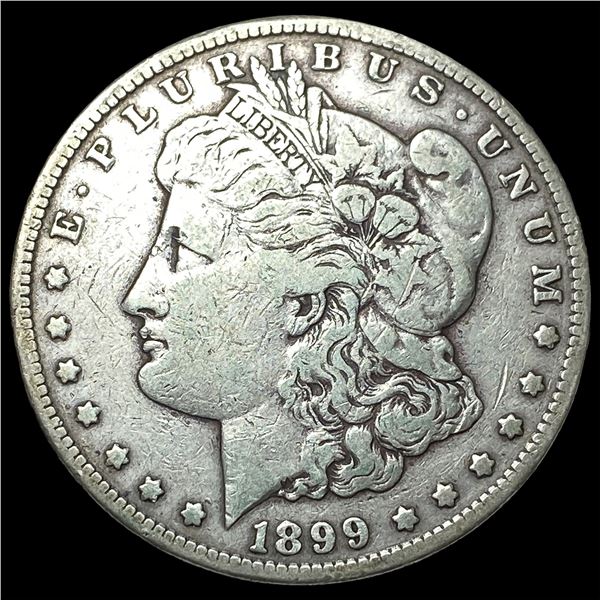 1899-S Silver Morgan Dollar ABOUT  UNCIRCULATED